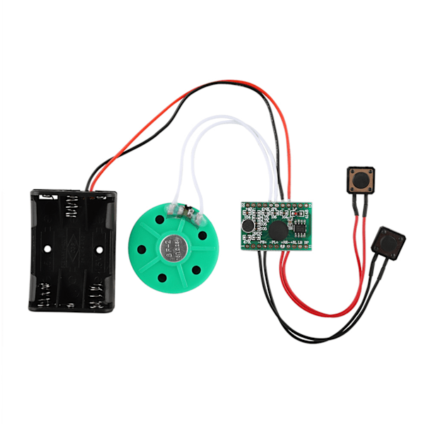 DIY-onnittelukorttimoduuli 30 sekunnin tallennettava äänimoduuli Ääni tervehdys jouluksi/lahjoiksi