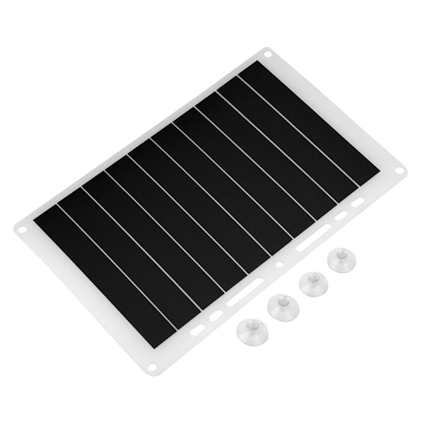 Bärbar 10W 2000mAh USB solpanel mobil laddare utomhus laddningsplatta för telefon
