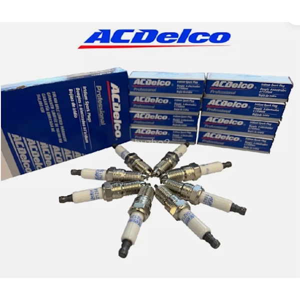 8 stk ekte 41-110 Iridium tennplugger 12621258 for Chevy GMC 4.8L 5.3L 6.0L