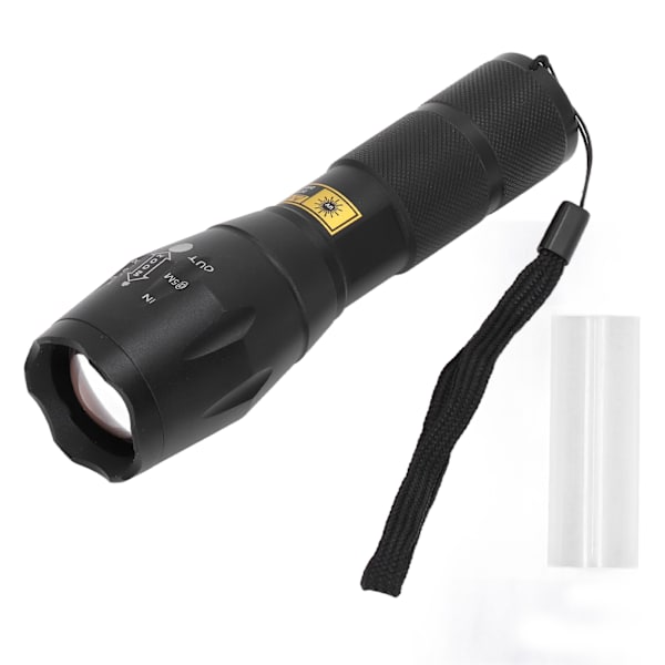 Svartljus ficklampa 365nm Hög ljusstyrka Handhållen LED UV Tor