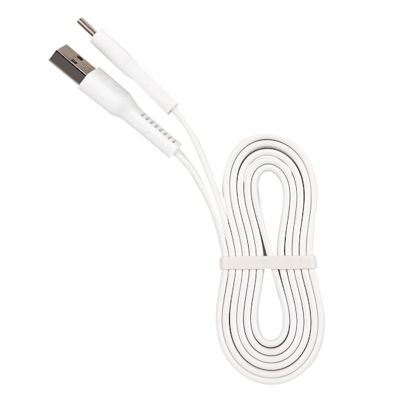 Bærbar Mini Trådløs QI Hurtigoplader 10000mAh Powerbank til Mobiltelefon Hvid