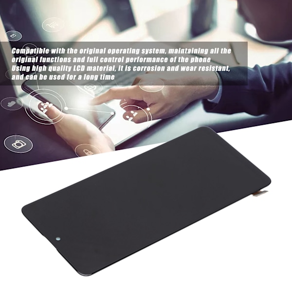 Skærmudskiftning LCD-skærm Touch Digitizer-samling til Samsung Galaxy A715Monolithic