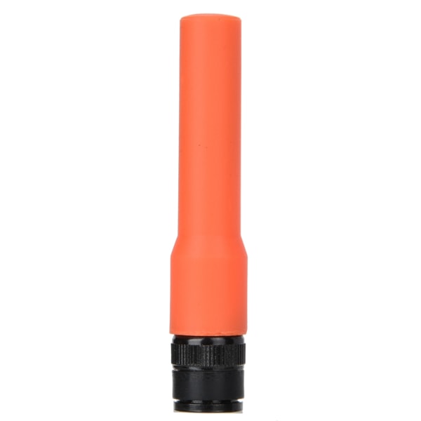 SF-20 BNC hann 144/430MHz silikon myk dobbelbånds mobil amatørradio kort antenne (oransje)