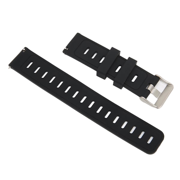 20mm Mjukt Silikon Armbandsur Rem med Platt Huvud Lufthål för Amazfit GTS 3