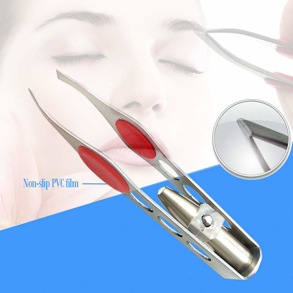 2-pack pincett med ljus  led-pincett  professionell