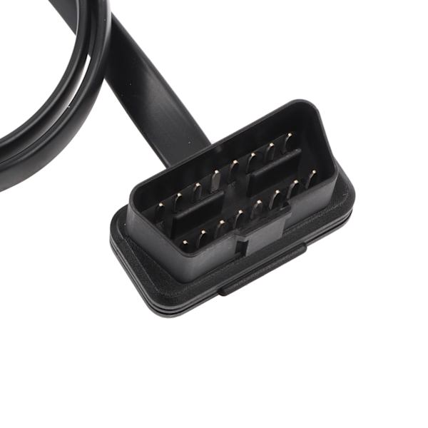 Auton OBD2-jatkokaapeli, 16-pin uros-naaras, 60 cm/24 tuumaa