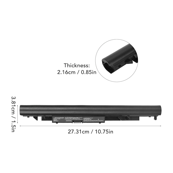 Bærbar PC-batteri for HP JC04 JC03 919700 850 15 Bs 17 Bs 14 Bs 919701 850 919681 421 Series erstatning