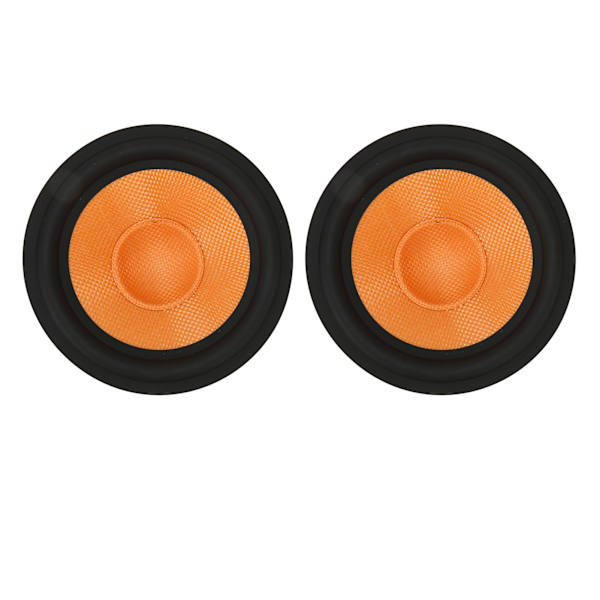 Kaiutin kartio rumpu paperi ammattimainen 1 tuuman sisähalkaisija vaihto subwoofer rumpu paperi oranssi