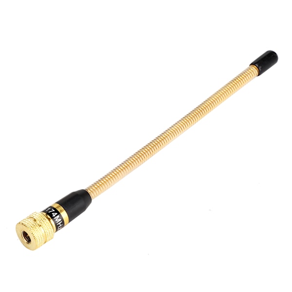 Guld SMA-hane flexibel fjäderantenn VHF för Yaesu VX-3R, VX-800, FT-250R, VX-8R, VX-150, FT-60R, VX-160, VX-180 modeller