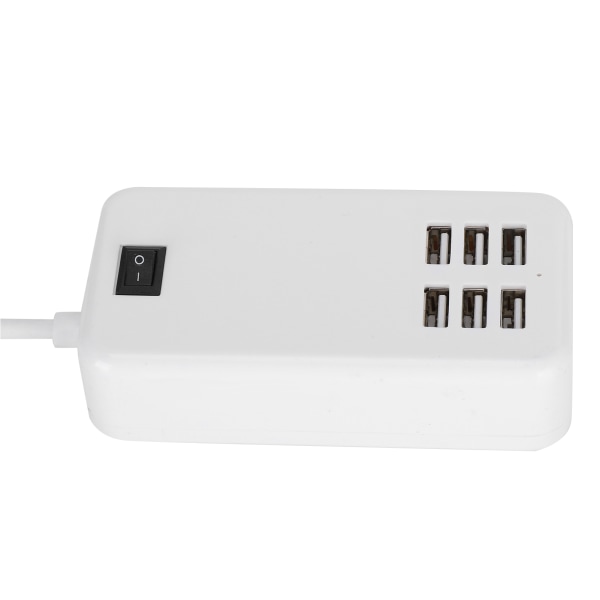 Lataussovitin 6 porttia 30W USB-pöytäpikalaturiasema Hub 100-240V