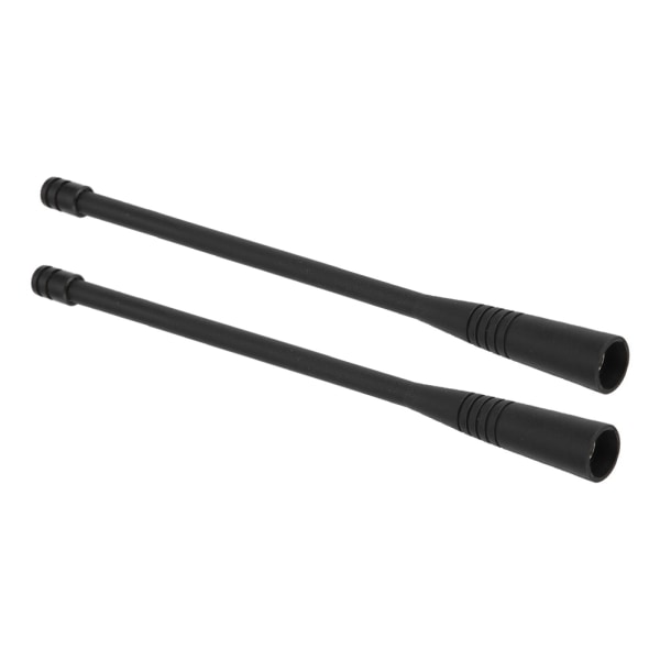 2 stk. bærbar UHF håndholdt walkie talkie tovejs radioantenne til Yaesu/Vertex