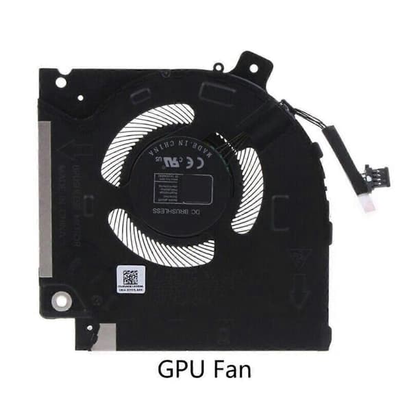 Bærbar CPU GPU Køleventilator Kompatibel med X15 R1 Ventilator RTX30 ND85C37/8