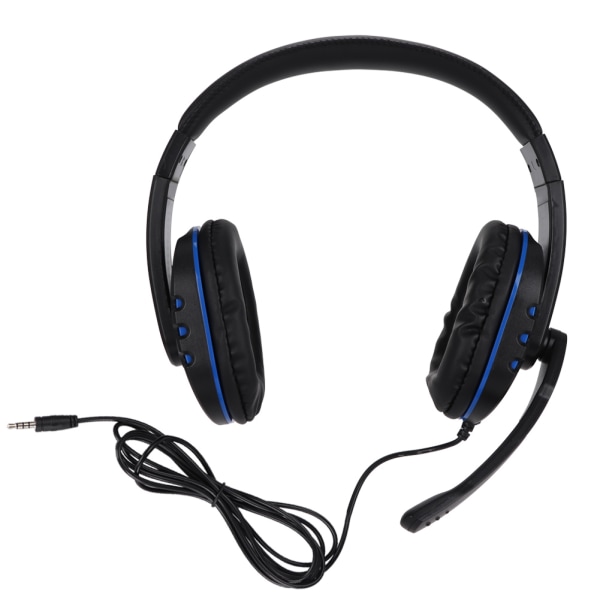 Universal dobbeltsidig headset med mikrofon spillhodetelefoner for PS4/Slim/Pro/ONES X/Switch