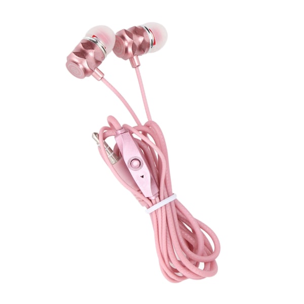 JY‑074 Kablet Earbuds Stereo Bass Støjreducerende Isolering Earphones med Mikrofon til IOS til Android