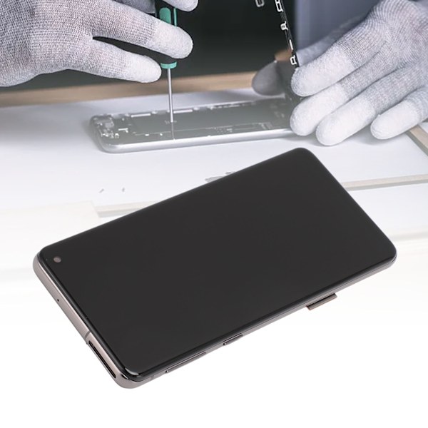 6,1 tums mobiltelefonskärmsenhet Professionell LCD Touch Display Digitizer-enhet för Galaxy S10 G973W G9730 G973F G973U Grå