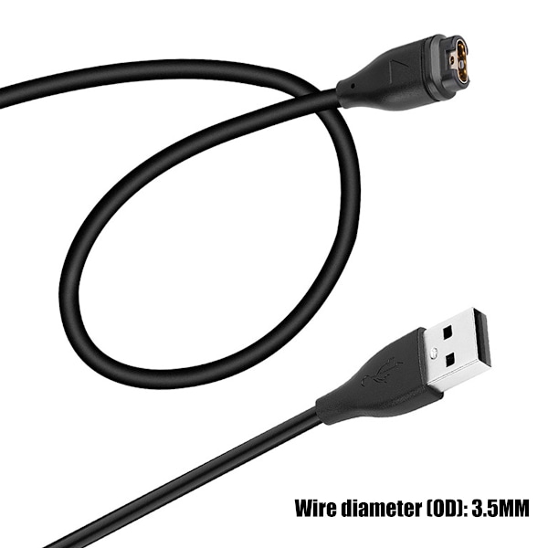 Högpresterande laddare för Garmin-klockor, komplett med snabbladdning & säkerhetsfunktioner, idealisk för frekventa resenärer (kompakt design)