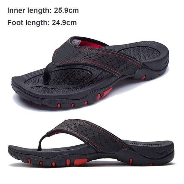 Herr T-flops inomhus och utomhus strand flip-flops, herr flip-flops utomhus T-flops halkfria
