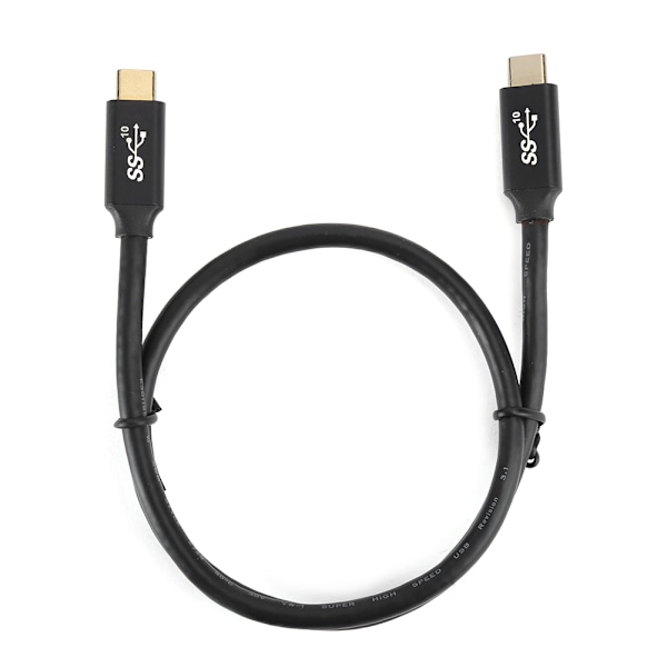 Type-C til Type-C datakabel med elektronisk identifikationschip Hurtig opladningsledning 10 Gbps