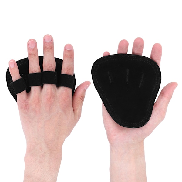 Träningshandskar med fyra fingrar, halkfria handskydd för viktlyftning för oöverträffat handskydd under högintensiva pass