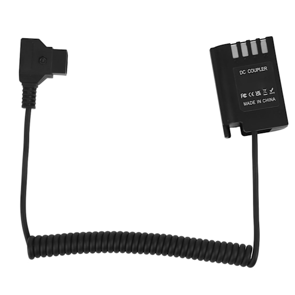 D Tap til DMW DCC17 Dummy Batteri Spiral Kabel DMW BLK22 Batteri Adapter til Lumix S5 S5K S5GK GH5II GH6 G9 Digitalkamera