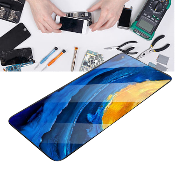 Telefonpekskärm Digitizer Display 6.4in 1560 X 720P Hög Ljusstyrka Anti Scratch Telefon LCD-skärm för utbyte
