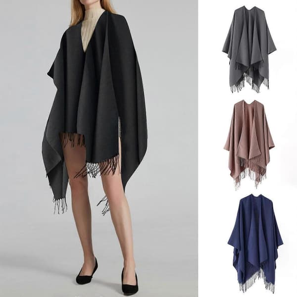 Kvinner Solid Skjerf Kasjmir Pashmina Sjal Dusker Hijab Hodeplagg Kvinnelig Tynn Høst Vinter Dusker Skjerf Teppe Beige