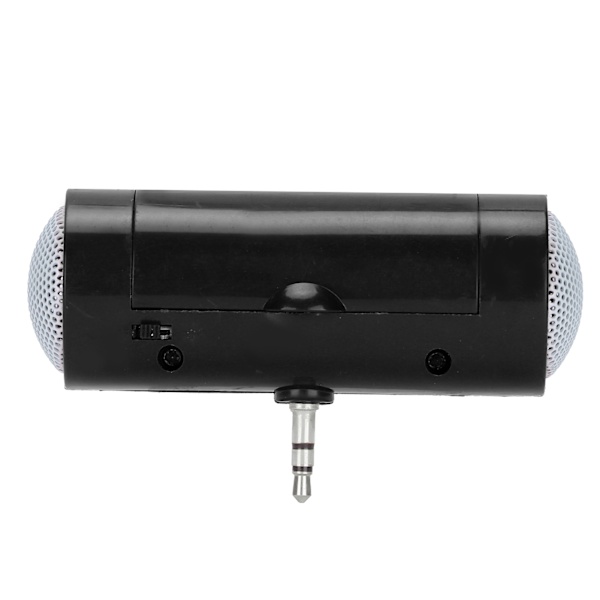 3,5 mm Jack Stereo Mini Högtalare Bärbar Trådlös Plug in Högtalare för Mobiltelefoner och SurfplattorSvart