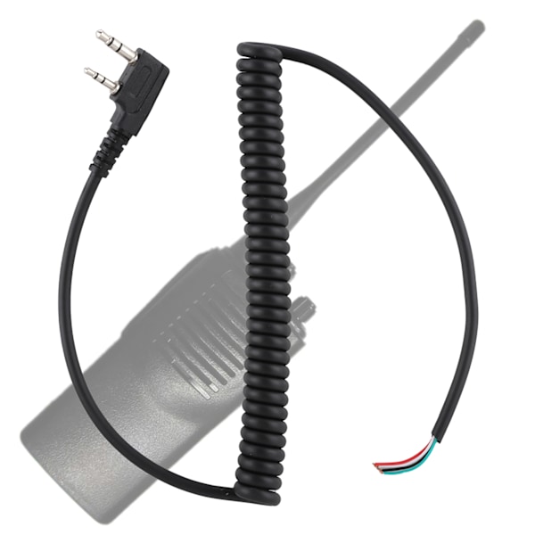 Högtalarmikrofon Walkie Talkie Högtalarkabel För Baofeng UV5R För Kenwood TK-240 För Linton Handmikrofon