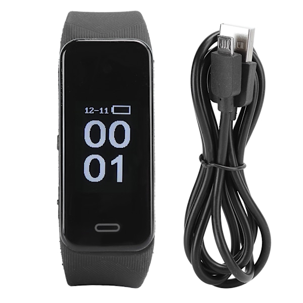 HD Videoinspelning Smart Armband Ljud- och Videoinspelningsarmband med Lagringsfunktion