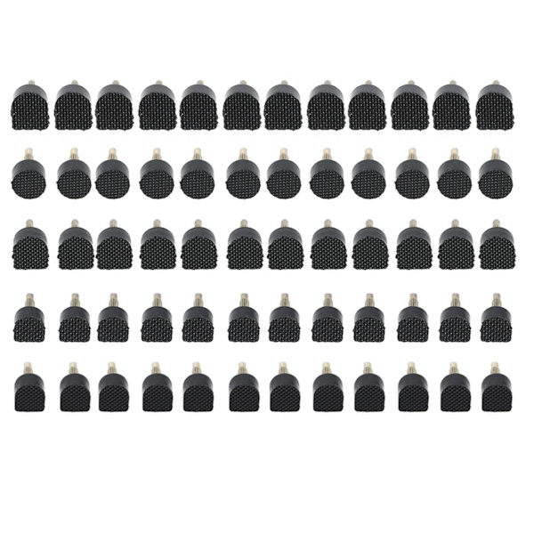 60 st (5 olika storlekar) Högklackade skoreparationstips Tappar Dowel Lifts Replacement