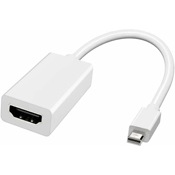 Enkel multimedieexpansion, Mini Displayport till HDMI-adapter som erbjuder dynamisk synkronisering och ljudstöd, idealisk för att effektivisera din