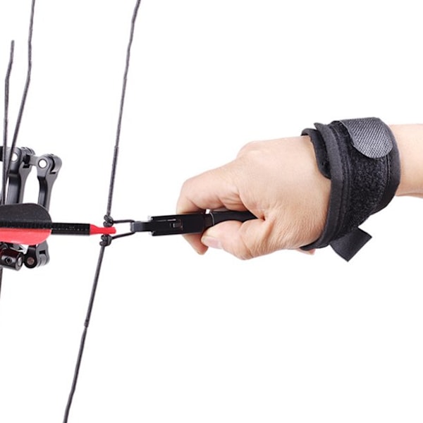 Bågskytte Release Aid, Justerbar Triggerkänslighet Handledsrelease Med Robust Smidig Release För Höger- Och Vänsterhandsanvändning, 1 ST