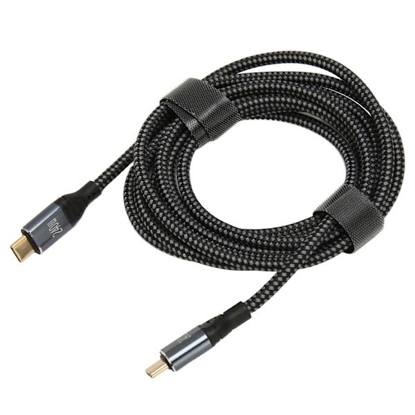 USB C till USB C-kabel PD3.1 240W Snabbladdning 6,6ft 480Mbps E Mark2.0 Chip Universell Hane till Hane USB C Förlängningskabel