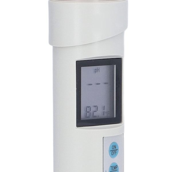 Digital pH-mätare, multiparameter vattentestare för hydroponik, akvarier och pooler, med hög noggrannhet och utbytbar sond
