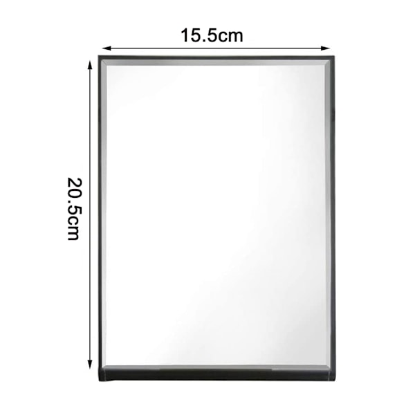 Elegant Portabel Sminkspegel, Rese-Sminkspegel Med Vikbar Design, Klar HD-Spegel, Idealisk För Kvinnor Och Män