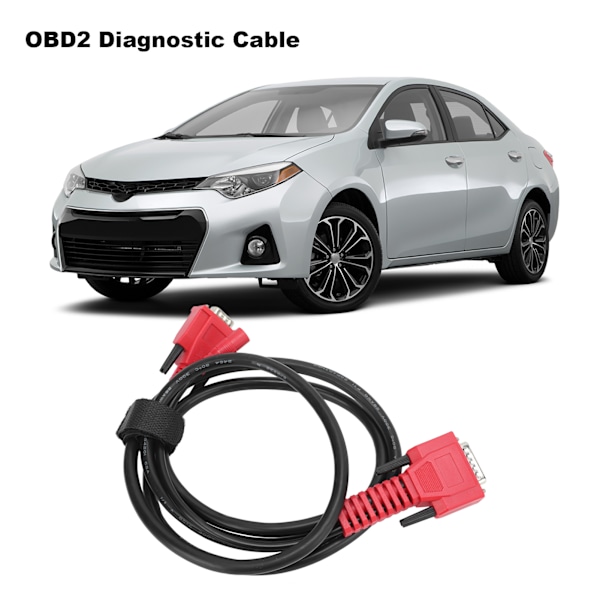 5ft OBD2 15-nastainen kaapeliadapteri diagnostiikkaan PROPAD PAD2 PAD3 D7 D8 EZ400 I80PRO I80PAD