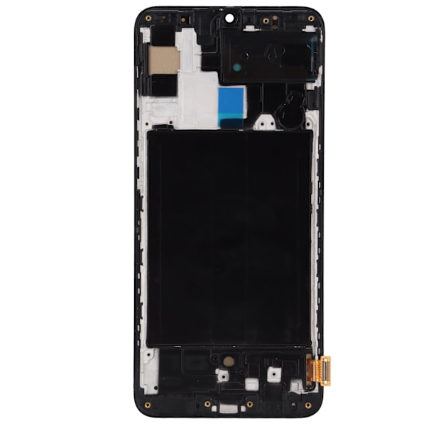 LCD-skärm Digitizer-enhet med fingeravtryckssensor för Galaxy A70-serien Skärmmontering