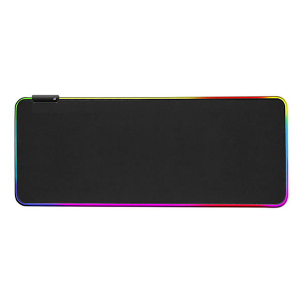Chroma RGB Gamingmusmatta, Optimerad för alla sensorer med mikrotexturerad tygyta, Halkfri bas för skrivbordsstabilitet, 8 dynamiska + 7 statiska färger