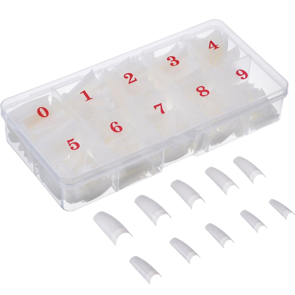 Spiker Tips Stick On Falske Negler Pakke med 500 Falske