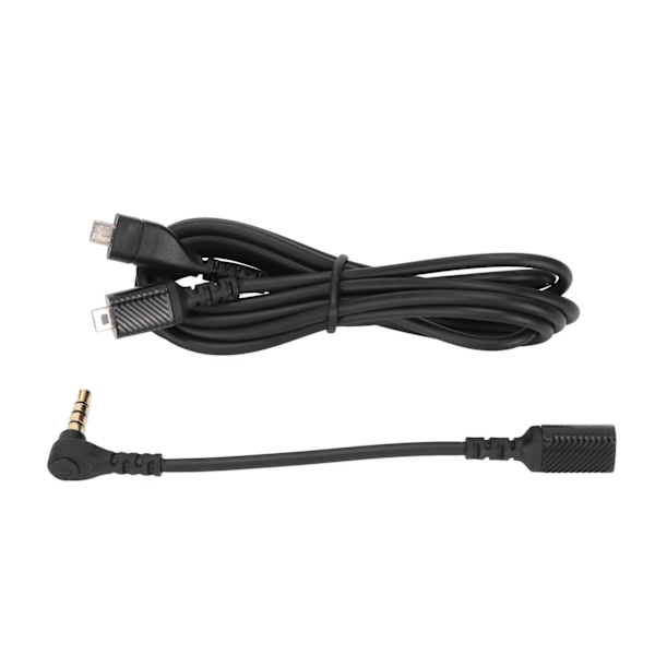 Reserve lydkabel konverteringskabel med 3,5 mm hann til hunn kabeladapter for Arctis 3 5 7 Pro Gaming Headset