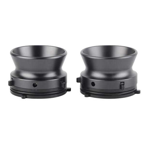 1 Par NAB Hub Adaptere Professionelt Poleret Aluminium Legering 10 Tommer Åbner til Studer ReVox til Akai til Teac Grå