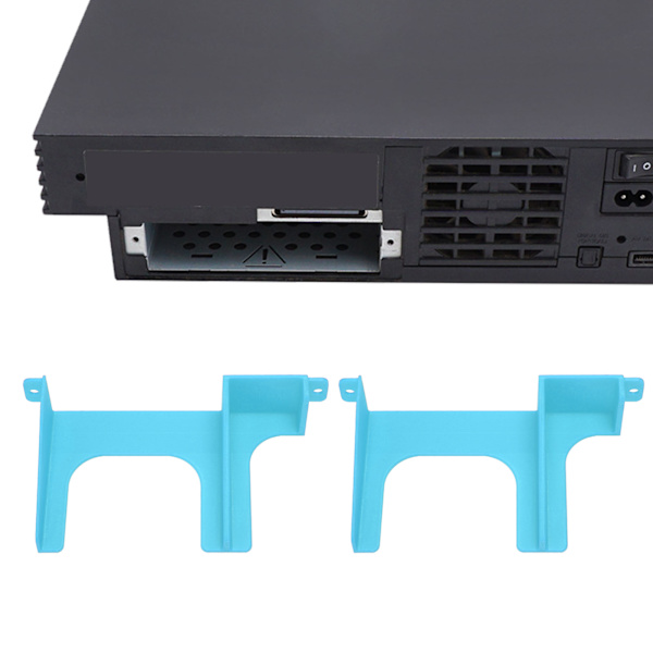 2 st 2,5 tum Hårddiskfäste HDD SSD 3D-tryckt fäste för PS2 SCPH 30000 SCPH 50000 Konsol Blå