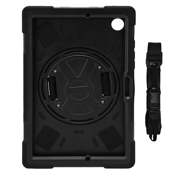 Robust nettbrettdeksel støtsikkert nettbrettdeksel med håndstroppstativ skulderstropp for Galaxy A8 2022 X200 X205 10,5 tommer