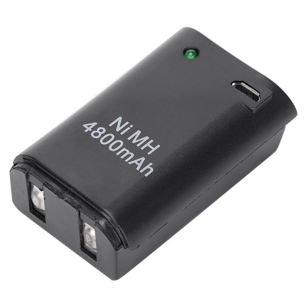 2-in-1 4800mAh ladattava peliohjain Ni MH -akku Xbox 360 -ohjaimelle