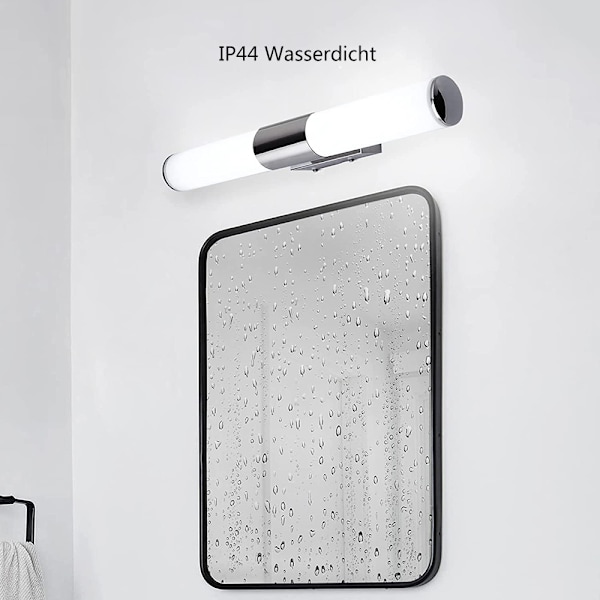LED-speillampe 40 cm z16 W baderomsspeillampe, nøytral hvit, som veggbelysning for bad