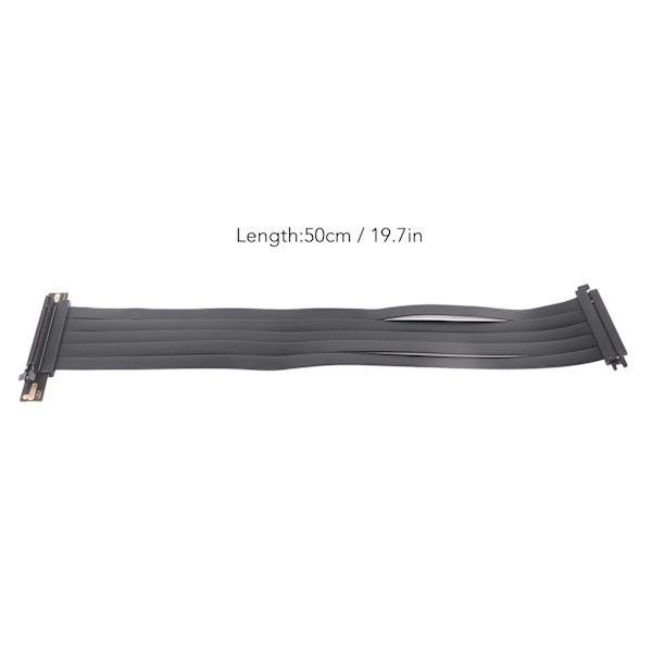 PCIE 4.0 X16 Extender Højre Vinkel 64GB/s Afskærmet Plug and Play GPU Forlængerkabel til RTX4090 RTX3090ti RTX3090