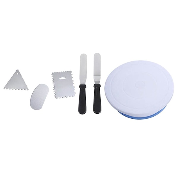 Elegant Tårtdekorationskit, Halkfri Stabil Design Säkerställer Exakt Dekorering, Non-Stick Yta för Enkel Rengöring (6 delar)