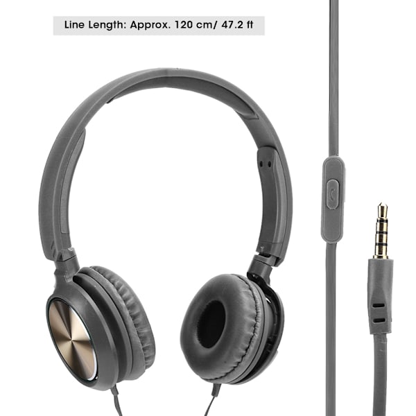 Langalliset lasten kuulokkeet, kannettavat korvan yli -kuulokkeet, langalliset pelimusiikin handsfree-kuulokkeet