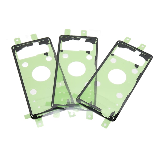 3 stk. Telefon Batteri Bagside Cover Sticker Plastik Telefon Bagside Batteri Dør Cover Tape til Galaxy S10 G973