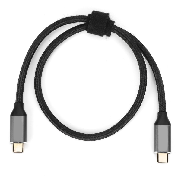 USB 3.1 dobbelthode 100W USB C til USB Type C hannkabel USBC PD 5A hurtigladerkabel 0,5m